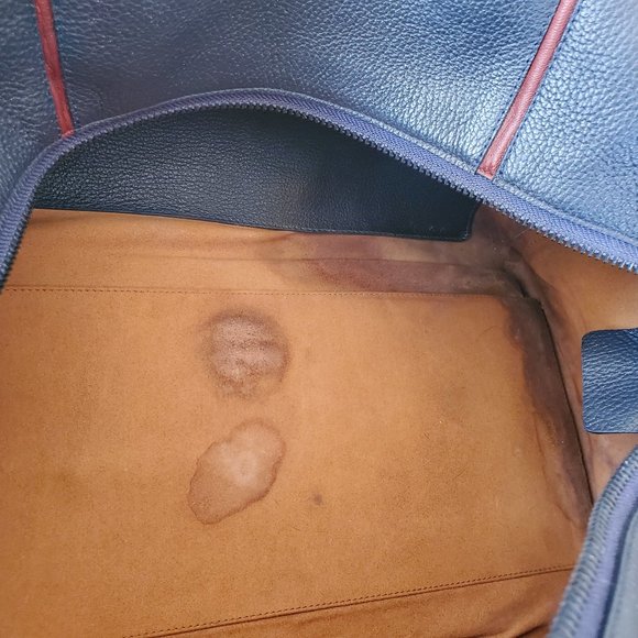 AQUATALIA NOMAD LEATHER DUFFEL TRAVEL BAG *UNISEX* RARE COLOR SOLD OUT ON SITE - Picture 8 of 12